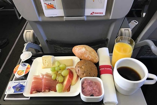 قوانین همراه داشتن غذا در هواپیما